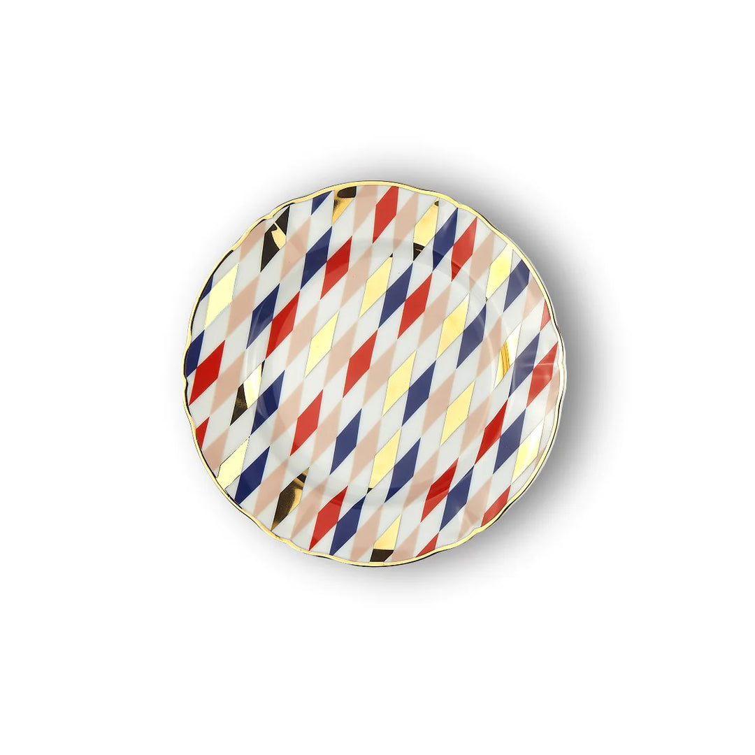 DESSERT PLATE QUADRI