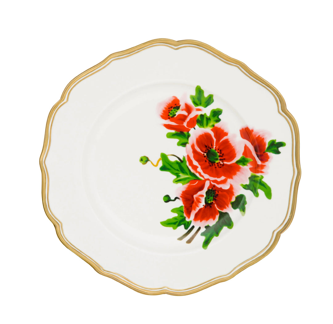 DINNER PLATE FRENCH FLOWER