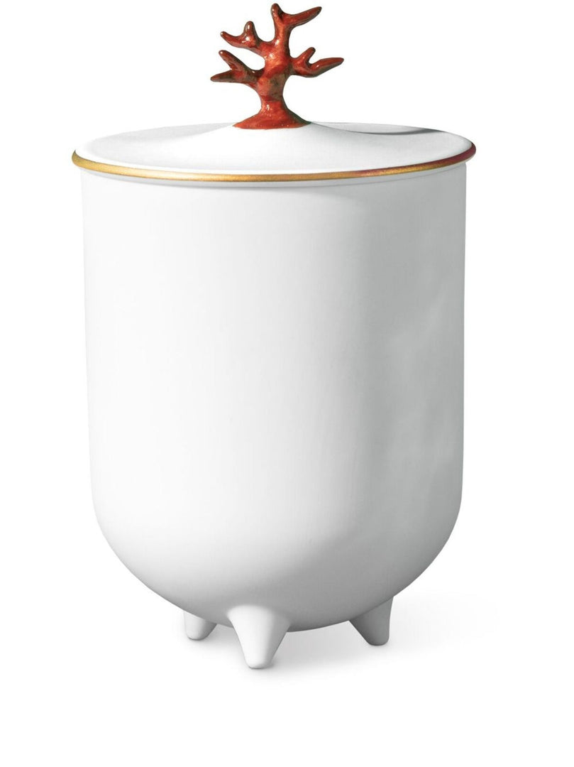 FOOTED CORAL CANDLE