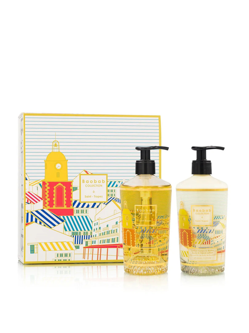 GIFT BOX ST TROPEZ- BODY HAND LOTION - WASH GEL