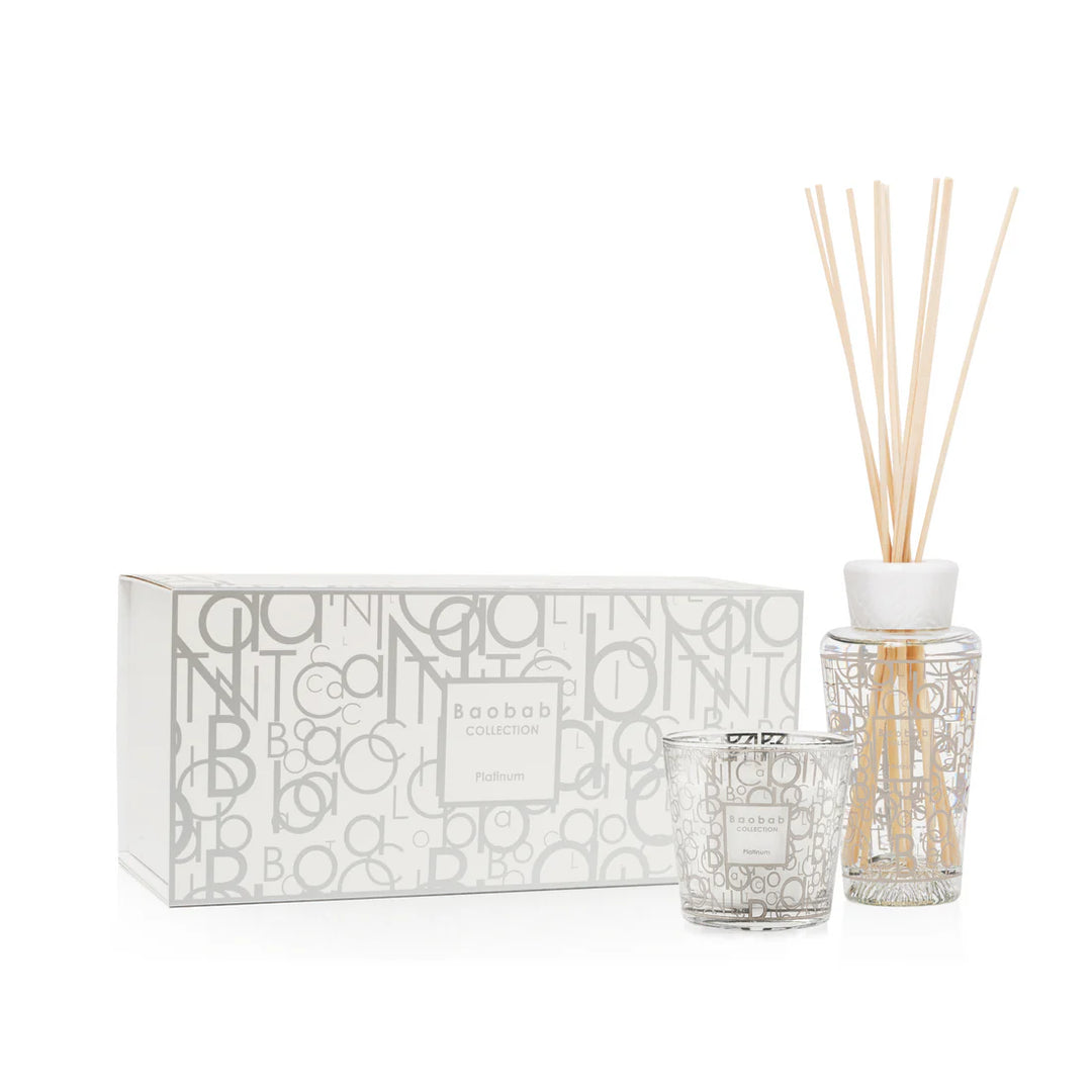 GIFT BOX CANDLE - DIFFUSER PLATINUM