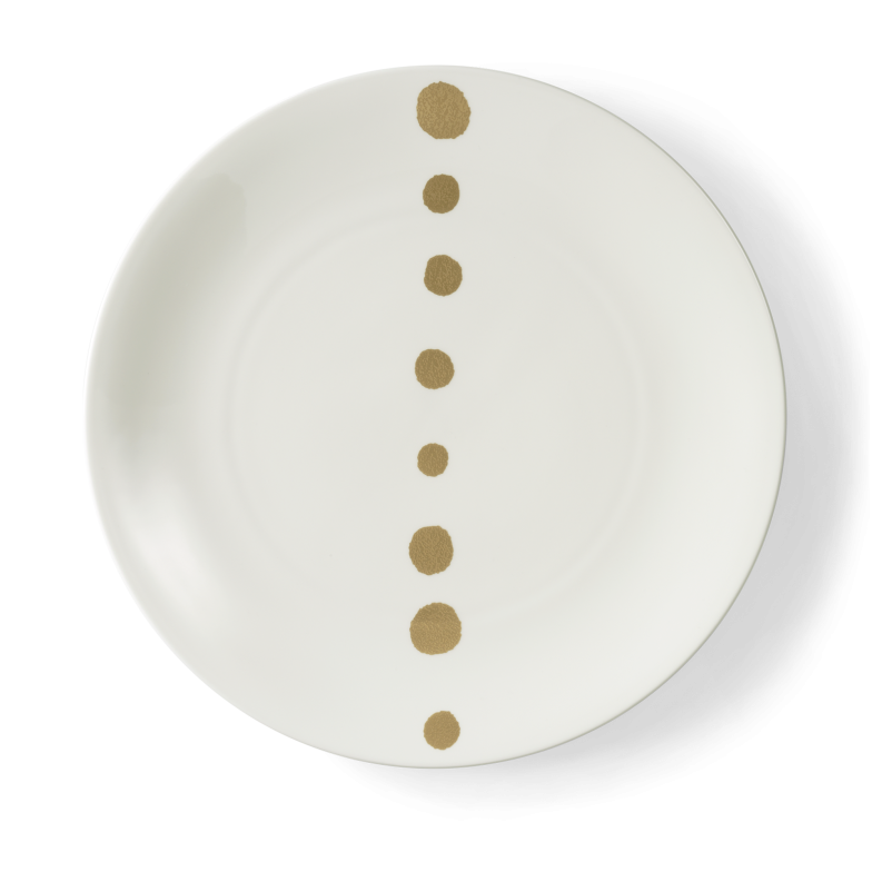 GOLDEN PEARLS BUFFET PLATE