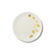GOLD LEAF DESSERT PLATE