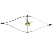 MINI LOOK CLOCK NOGAL