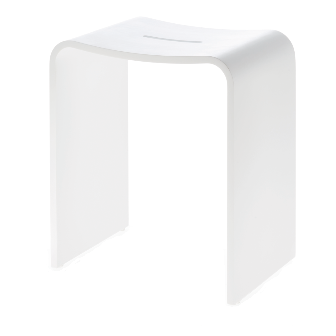 STONE STOOL SHOWER STOOL