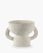 Load image into Gallery viewer, VASE S BLANC EARTH
