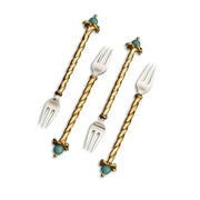 VENICE COKTAIL FORKS-SET 4