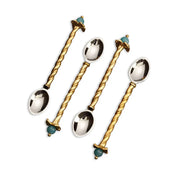 VENICE COKTAIL SPOON-SET 4
