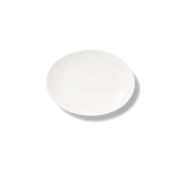 WHITE MOTION OVAL DISH