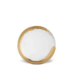 Load image into Gallery viewer, ZEN WHITE+GOLD SAUCE DISH
